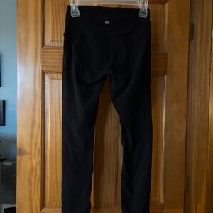Lululemon Wunder Under Luxtreme Leggings Black 28" Size 6